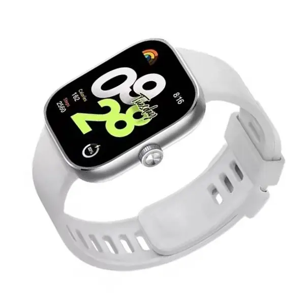 Xiaomi Redmi Watch 4 Smartwatch with 1.97″ AMOLED Display – Color: Silver – View 3